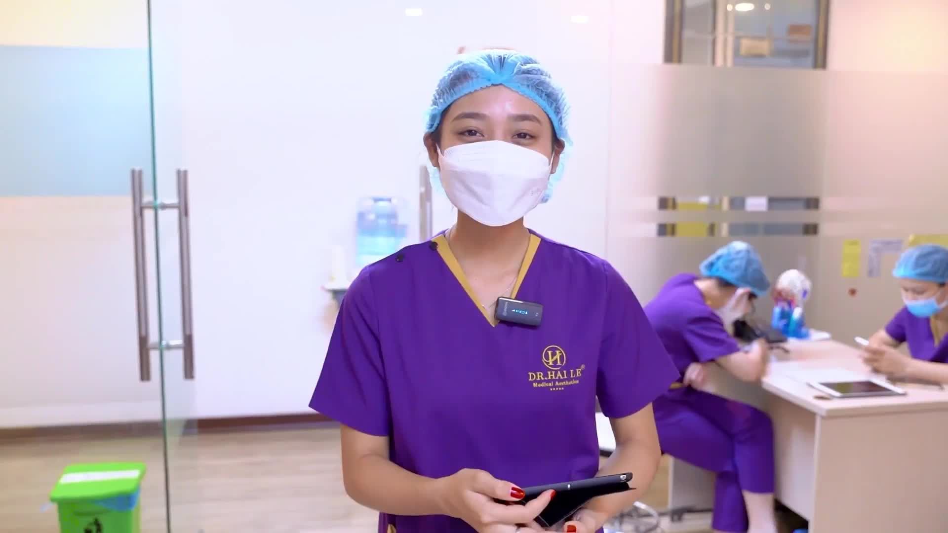 Trẻ hóa đôi mắt nhờ Combo Nâng cung mày & cắt mí dưới tại Dr.Hải Lê